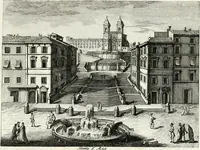 An illustration from Raccolta di 50 vedute antiche, e moderne della città di Roma e sue vicinanze (1827)