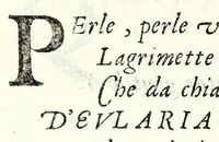 An illustration from Raccolta di poesie volgari, e latine in vita, e morte della signora Evlaria de' Bianchi comica confederata : dedicata ... da Iacop'Antonio Fidenzi trà comici detto Cinthio (1628)
