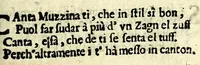 An illustration from Raccolta di tvtte l'opere di Bartolomeo Bocchini, detto Zan Mvzzina (1665)
