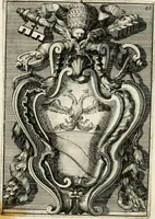 An illustration from Raccolta di varie targhe di Roma fatte da professori primarj, disegnate, ed intagliate da Filippo Juvarra, architetto (1711)