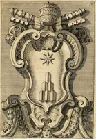 An illustration from Raccolta di varie targhe di Roma fatte da professori primarj, disegnate, ed intagliate da Filippo Juvarra, architetto (1711)