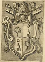 An illustration from Raccolta di varie targhe di Roma fatte da professori primarj, disegnate, ed intagliate da Filippo Juvarra, architetto (1711)