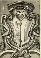 An illustration from Raccolta di varie targhe di Roma fatte da professori primarj, disegnate, ed intagliate da Filippo Juvarra, architetto (1711)