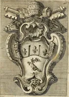 An illustration from Raccolta di varie targhe di Roma fatte da professori primarj, disegnate, ed intagliate da Filippo Juvarra, architetto (1711)