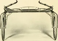 An illustration from Racing and pleasure vehicles : catalog no. 6, showing a complete line of vehicles suitable for all speeding and driving purposes (1910)
