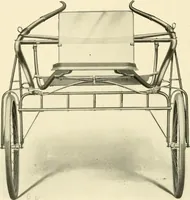 An illustration from Racing and pleasure vehicles : catalog no. 6, showing a complete line of vehicles suitable for all speeding and driving purposes (1910)