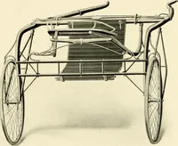 An illustration from Racing and pleasure vehicles : catalog no. 6, showing a complete line of vehicles suitable for all speeding and driving purposes (1910)