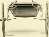 An illustration from Racing and pleasure vehicles : catalog no. 6, showing a complete line of vehicles suitable for all speeding and driving purposes (1910)