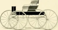 An illustration from Racing and pleasure vehicles : catalog no. 6, showing a complete line of vehicles suitable for all speeding and driving purposes (1910)
