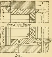 An illustration from Radford's architectural drawing : complete guide to work of architect's office, drawing to scale--tracing--detailing--designing --classic order of architecture. A complete and thorough course, clearly written and beautifully illustrated; suited alike to individual study and class instruction (1912)
