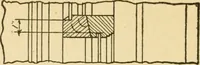 An illustration from Radford's architectural drawing : complete guide to work of architect's office, drawing to scale--tracing--detailing--designing --classic order of architecture. A complete and thorough course, clearly written and beautifully illustrated; suited alike to individual study and class instruction (1912)