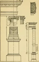 An illustration from Radford's architectural drawing : complete guide to work of architect's office, drawing to scale--tracing--detailing--designing --classic order of architecture. A complete and thorough course, clearly written and beautifully illustrated; suited alike to individual study and class instruction (1912)