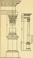 An illustration from Radford's architectural drawing : complete guide to work of architect's office, drawing to scale--tracing--detailing--designing --classic order of architecture. A complete and thorough course, clearly written and beautifully illustrated; suited alike to individual study and class instruction (1912)