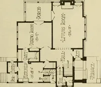 An illustration from Radford's architectural drawing : complete guide to work of architect's office, drawing to scale--tracing--detailing--designing --classic order of architecture. A complete and thorough course, clearly written and beautifully illustrated; suited alike to individual study and class instruction (1912)