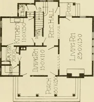 An illustration from Radford's architectural drawing : complete guide to work of architect's office, drawing to scale--tracing--detailing--designing --classic order of architecture. A complete and thorough course, clearly written and beautifully illustrated; suited alike to individual study and class instruction (1912)