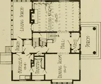 An illustration from Radford's architectural drawing : complete guide to work of architect's office, drawing to scale--tracing--detailing--designing --classic order of architecture. A complete and thorough course, clearly written and beautifully illustrated; suited alike to individual study and class instruction (1912)