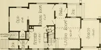 An illustration from Radford's architectural drawing : complete guide to work of architect's office, drawing to scale--tracing--detailing--designing --classic order of architecture. A complete and thorough course, clearly written and beautifully illustrated; suited alike to individual study and class instruction (1912)