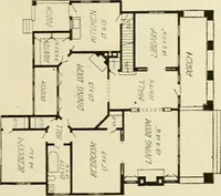 An illustration from Radford's architectural drawing : complete guide to work of architect's office, drawing to scale--tracing--detailing--designing --classic order of architecture. A complete and thorough course, clearly written and beautifully illustrated; suited alike to individual study and class instruction (1912)