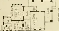 An illustration from Radford's architectural drawing : complete guide to work of architect's office, drawing to scale--tracing--detailing--designing --classic order of architecture. A complete and thorough course, clearly written and beautifully illustrated; suited alike to individual study and class instruction (1912)