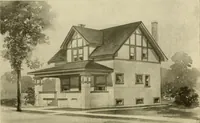 An illustration from Radford's architectural drawing : complete guide to work of architect's office, drawing to scale--tracing--detailing--designing --classic order of architecture. A complete and thorough course, clearly written and beautifully illustrated; suited alike to individual study and class instruction (1912)