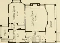 An illustration from Radford's architectural drawing : complete guide to work of architect's office, drawing to scale--tracing--detailing--designing --classic order of architecture. A complete and thorough course, clearly written and beautifully illustrated; suited alike to individual study and class instruction (1912)