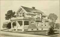 An illustration from Radford's architectural drawing : complete guide to work of architect's office, drawing to scale--tracing--detailing--designing --classic order of architecture. A complete and thorough course, clearly written and beautifully illustrated; suited alike to individual study and class instruction (1912)