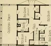 An illustration from Radford's architectural drawing : complete guide to work of architect's office, drawing to scale--tracing--detailing--designing --classic order of architecture. A complete and thorough course, clearly written and beautifully illustrated; suited alike to individual study and class instruction (1912)