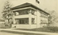 An illustration from Radford's architectural drawing : complete guide to work of architect's office, drawing to scale--tracing--detailing--designing --classic order of architecture. A complete and thorough course, clearly written and beautifully illustrated; suited alike to individual study and class instruction (1912)