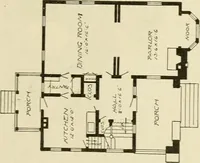 An illustration from Radford's architectural drawing : complete guide to work of architect's office, drawing to scale--tracing--detailing--designing --classic order of architecture. A complete and thorough course, clearly written and beautifully illustrated; suited alike to individual study and class instruction (1912)