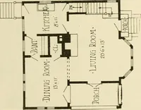 An illustration from Radford's architectural drawing : complete guide to work of architect's office, drawing to scale--tracing--detailing--designing --classic order of architecture. A complete and thorough course, clearly written and beautifully illustrated; suited alike to individual study and class instruction (1912)