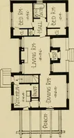 An illustration from Radford's architectural drawing : complete guide to work of architect's office, drawing to scale--tracing--detailing--designing --classic order of architecture. A complete and thorough course, clearly written and beautifully illustrated; suited alike to individual study and class instruction (1912)