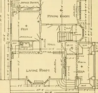 An illustration from Radford's architectural drawing : complete guide to work of architect's office, drawing to scale--tracing--detailing--designing --classic order of architecture. A complete and thorough course, clearly written and beautifully illustrated; suited alike to individual study and class instruction (1912)