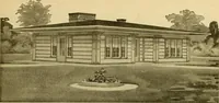 An illustration from Radford's artistic bungalows : unique collection of 208 designs, best modern ideas in bungalow architecture. (1908)
