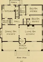 Picture 226 of 485 from Radford's artistic bungalows : unique collection of 208 designs, best modern ideas in bungalow architecture. (1908), leaf 106