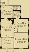 Picture 230 of 485 from Radford's artistic bungalows : unique collection of 208 designs, best modern ideas in bungalow architecture. (1908), leaf 108