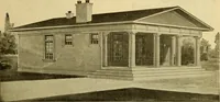 An illustration from Radford's artistic bungalows : unique collection of 208 designs, best modern ideas in bungalow architecture. (1908)