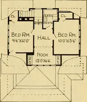 Picture 2 of 485 from Radford's artistic bungalows : unique collection of 208 designs, best modern ideas in bungalow architecture. (1908), leaf 12
