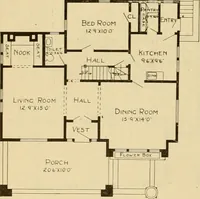 Picture 268 of 485 from Radford's artistic bungalows : unique collection of 208 designs, best modern ideas in bungalow architecture. (1908), leaf 125
