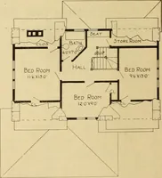 Picture 269 of 485 from Radford's artistic bungalows : unique collection of 208 designs, best modern ideas in bungalow architecture. (1908), leaf 125