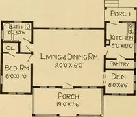 Picture 273 of 485 from Radford's artistic bungalows : unique collection of 208 designs, best modern ideas in bungalow architecture. (1908), leaf 127