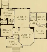 Picture 275 of 485 from Radford's artistic bungalows : unique collection of 208 designs, best modern ideas in bungalow architecture. (1908), leaf 128