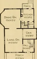 Picture 4 of 485 from Radford's artistic bungalows : unique collection of 208 designs, best modern ideas in bungalow architecture. (1908), leaf 13