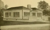 An illustration from Radford's artistic bungalows : unique collection of 208 designs, best modern ideas in bungalow architecture. (1908)