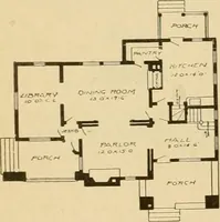 Picture 293 of 485 from Radford's artistic bungalows : unique collection of 208 designs, best modern ideas in bungalow architecture. (1908), leaf 137