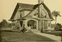 An illustration from Radford's artistic bungalows : unique collection of 208 designs, best modern ideas in bungalow architecture. (1908)