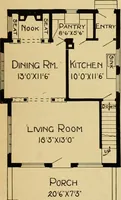 Picture 7 of 485 from Radford's artistic bungalows : unique collection of 208 designs, best modern ideas in bungalow architecture. (1908), leaf 14