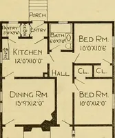 Picture 301 of 485 from Radford's artistic bungalows : unique collection of 208 designs, best modern ideas in bungalow architecture. (1908), leaf 140