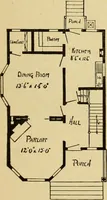 Picture 311 of 485 from Radford's artistic bungalows : unique collection of 208 designs, best modern ideas in bungalow architecture. (1908), leaf 146