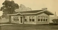 An illustration from Radford's artistic bungalows : unique collection of 208 designs, best modern ideas in bungalow architecture. (1908)