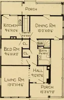 Picture 353 of 485 from Radford's artistic bungalows : unique collection of 208 designs, best modern ideas in bungalow architecture. (1908), leaf 165